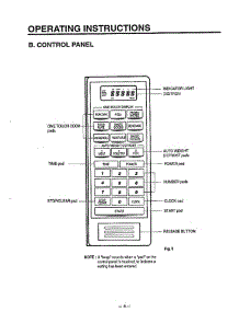 Control Panel parts for Lg Microwave MA-1164M from AppliancePartsPros.com