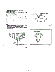 Disassembly / Parts Replacement Page 3 parts for Lg Microwave MA-1164M from AppliancePartsPros.com