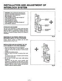 Installation / Adjustment Interlock parts for Lg Microwave MA-1164M from AppliancePartsPros.com
