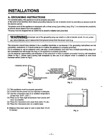 Installations parts for Lg Microwave MA-1164M from AppliancePartsPros.com