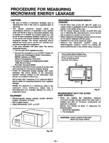 Microwave Energy Leakage parts for Lg Microwave MA-1164M from AppliancePartsPros.com