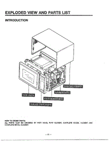 Complete Microwave Oven parts for Lg Microwave MA-1171S from AppliancePartsPros.com