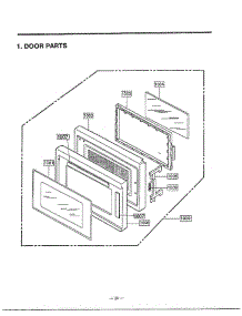 Complete Microwave Oven Page 2 parts for Lg Microwave MA-1171S from AppliancePartsPros.com