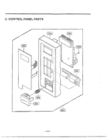 Complete Microwave Oven Page 3 parts for Lg Microwave MA-1171S from AppliancePartsPros.com