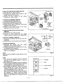 Disassembly / Parts Procedure Page 2 parts for Lg Microwave MA-1171S from AppliancePartsPros.com