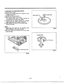 Disassembly / Parts Procedure Page 3 parts for Lg Microwave MA-1171S from AppliancePartsPros.com