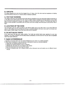 Installations / Warning Page 2 parts for Lg Microwave MA-1171S from AppliancePartsPros.com