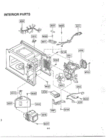 Complete Microwave Oven Page 4 parts for Lg Microwave MA-1273M from AppliancePartsPros.com