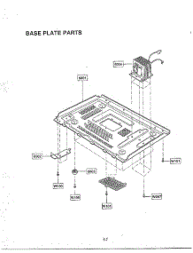 Complete Microwave Oven Page 5 parts for Lg Microwave MA-1273M from AppliancePartsPros.com