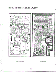 P.C.B.  Diagram parts for Lg Microwave MA-1273M from AppliancePartsPros.com