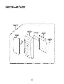 Controller Parts parts for Lg Microwave MA-1417B from AppliancePartsPros.com