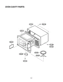 Oven Cavity Parts parts for Lg Microwave MA-1417B from AppliancePartsPros.com