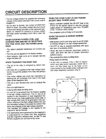 Circuit Description parts for Lg Microwave MA-1554M from AppliancePartsPros.com