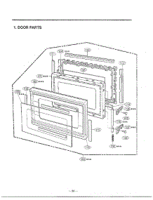 Complete Microwave Oven Page 2 parts for Lg Microwave MA-1554M from AppliancePartsPros.com