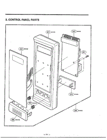 Complete Microwave Oven Page 3 parts for Lg Microwave MA-1554M from AppliancePartsPros.com