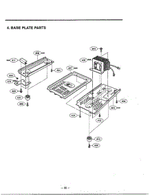 Complete Microwave Oven Page 5 parts for Lg Microwave MA-1554M from AppliancePartsPros.com