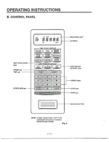 Operating Instructions Page 2 parts for Lg Microwave MA-1554M from AppliancePartsPros.com