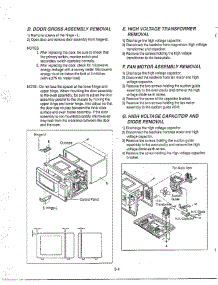 Service Information Page 4 parts for Lg Microwave MA-1572M from AppliancePartsPros.com