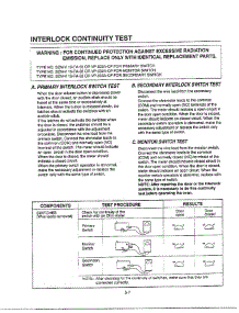 Service Information Page 7 parts for Lg Microwave MA-1905B from AppliancePartsPros.com