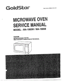 Microwave Oven Cover parts for Lg Microwave MA-1905W from AppliancePartsPros.com
