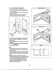 Service Information Page 4 parts for Lg Microwave MA-1905W from AppliancePartsPros.com