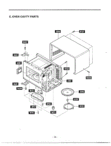 Complete Microwave Page 4 parts for Lg Microwave MA-682M from AppliancePartsPros.com