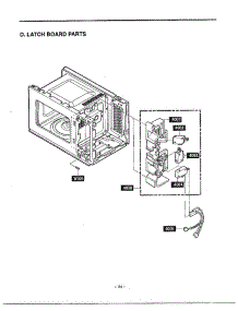 Complete Microwave Page 5 parts for Lg Microwave MA-682M from AppliancePartsPros.com