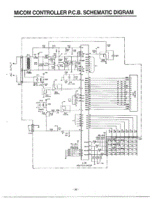 Controller P.C.B. Schematic Diagram parts for Lg Microwave MA-682M from AppliancePartsPros.com