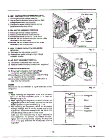 Disassembly / Parts Replacement Page 2 parts for Lg Microwave MA-682M from AppliancePartsPros.com