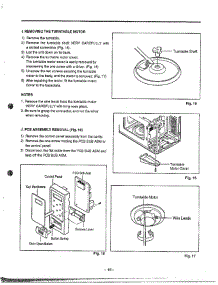 Information Page 6 parts for Lg Microwave MA-682M from AppliancePartsPros.com