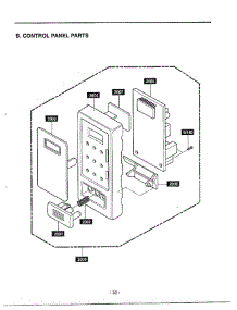 Microwave Assembly Complete Page 3 parts for Lg Microwave MA-682M from AppliancePartsPros.com