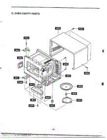 Microwave Assembly Complete Page 4 parts for Lg Microwave MA-682M from AppliancePartsPros.com