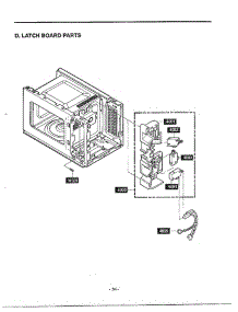 Microwave Assembly Complete Page 5 parts for Lg Microwave MA-682M from AppliancePartsPros.com