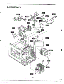 Microwave Assembly Complete Page 6 parts for Lg Microwave MA-682M from AppliancePartsPros.com