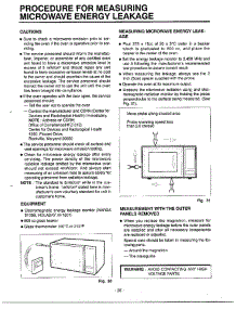 Microwave Energy Leakage parts for Lg Microwave MA-682M from AppliancePartsPros.com