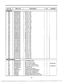 Parts List Page 2 parts for Lg Microwave MA-682M from AppliancePartsPros.com