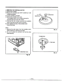 Disassembly / Part Replacement Page 3 parts for Lg Microwave MA-844M from AppliancePartsPros.com