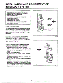 Installation / Adj / Interlock System parts for Lg Microwave MA-844M from AppliancePartsPros.com