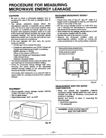 Measuring Microwave Energy Leakage parts for Lg Microwave MA-844M from AppliancePartsPros.com