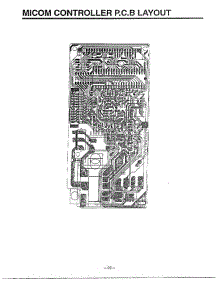Micom Controller parts for Lg Microwave MA-844M from AppliancePartsPros.com