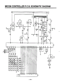 Micom Controller / Schematic Diagram parts for Lg Microwave MA-844M from AppliancePartsPros.com