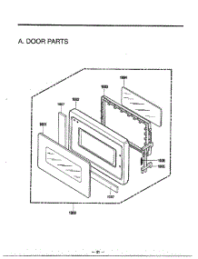 Microwave Complete parts for Lg Microwave MA-844M from AppliancePartsPros.com
