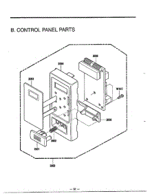 Microwave Complete Page 2 parts for Lg Microwave MA-844M from AppliancePartsPros.com
