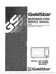 Microwave Oven parts for Lg Microwave MA-844M from AppliancePartsPros.com