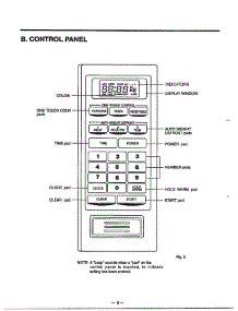 Operating Instructions Page 2 parts for Lg Microwave MA-844M from AppliancePartsPros.com