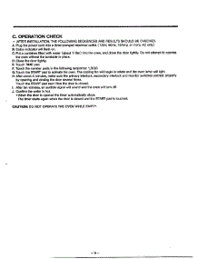 Operating Instructions Page 3 parts for Lg Microwave MA-844M from AppliancePartsPros.com