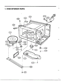 Complete Microwave Assembly Page 2 parts for Lg Microwave MA-860M from AppliancePartsPros.com