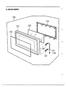 Complete Microwave Assembly Page 6 parts for Lg Microwave MA-860M from AppliancePartsPros.com