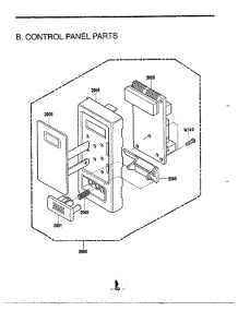 Microwave Complete Page 3 parts for Lg Microwave MA-870MW from AppliancePartsPros.com
