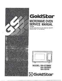 Microwave Oven parts for Lg Microwave MA-870MW from AppliancePartsPros.com